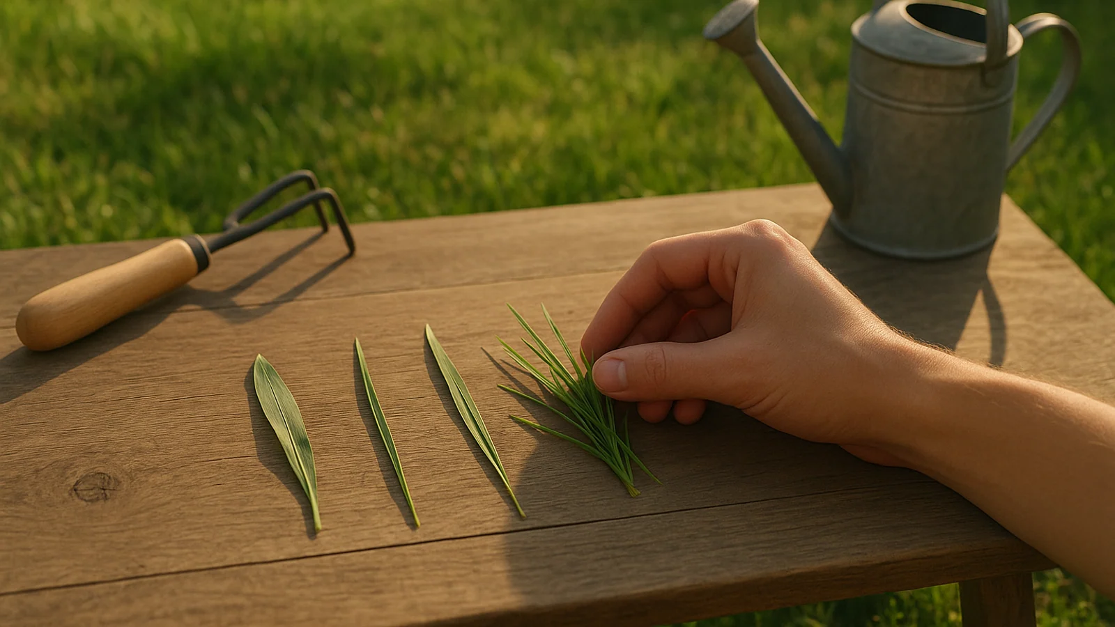 Editorial visual illustrating Free Grass Identification Apps: Are They Worth Your Time?